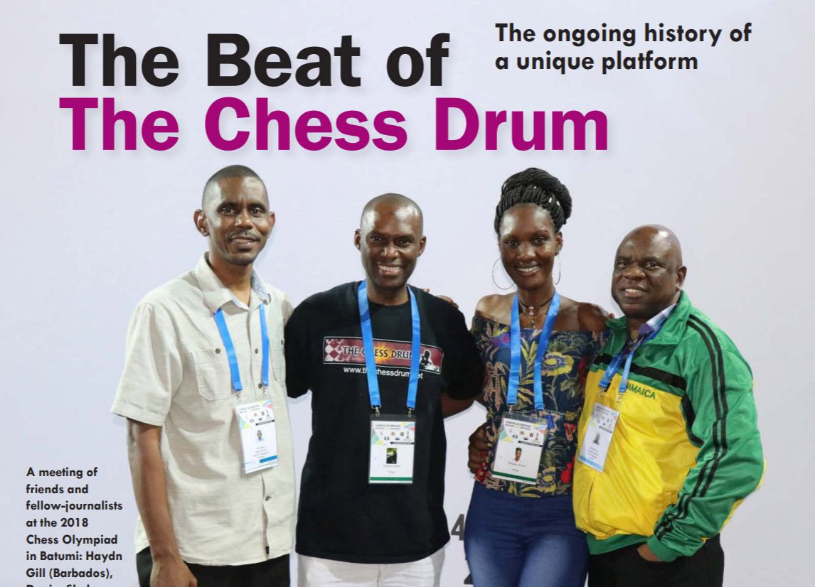 Feature story in 2020/8 issue of New in Chess magazine Feature story in 2020/8 issue of New in Chess magazine