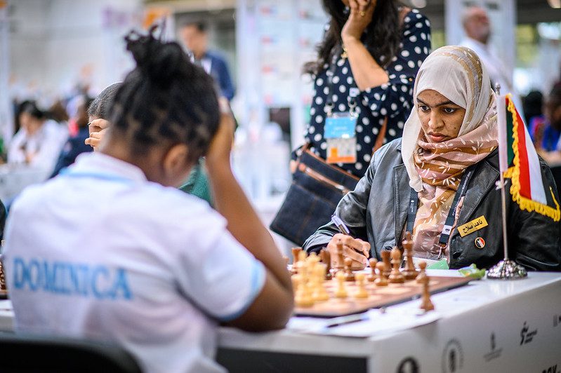 Rawan Mansor of SUDAN against DOMINICA-Michal Walusza